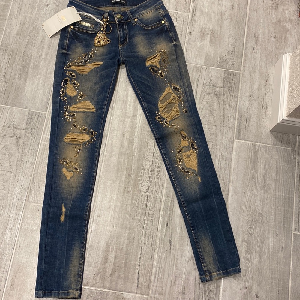 Dark skinny jeans for women